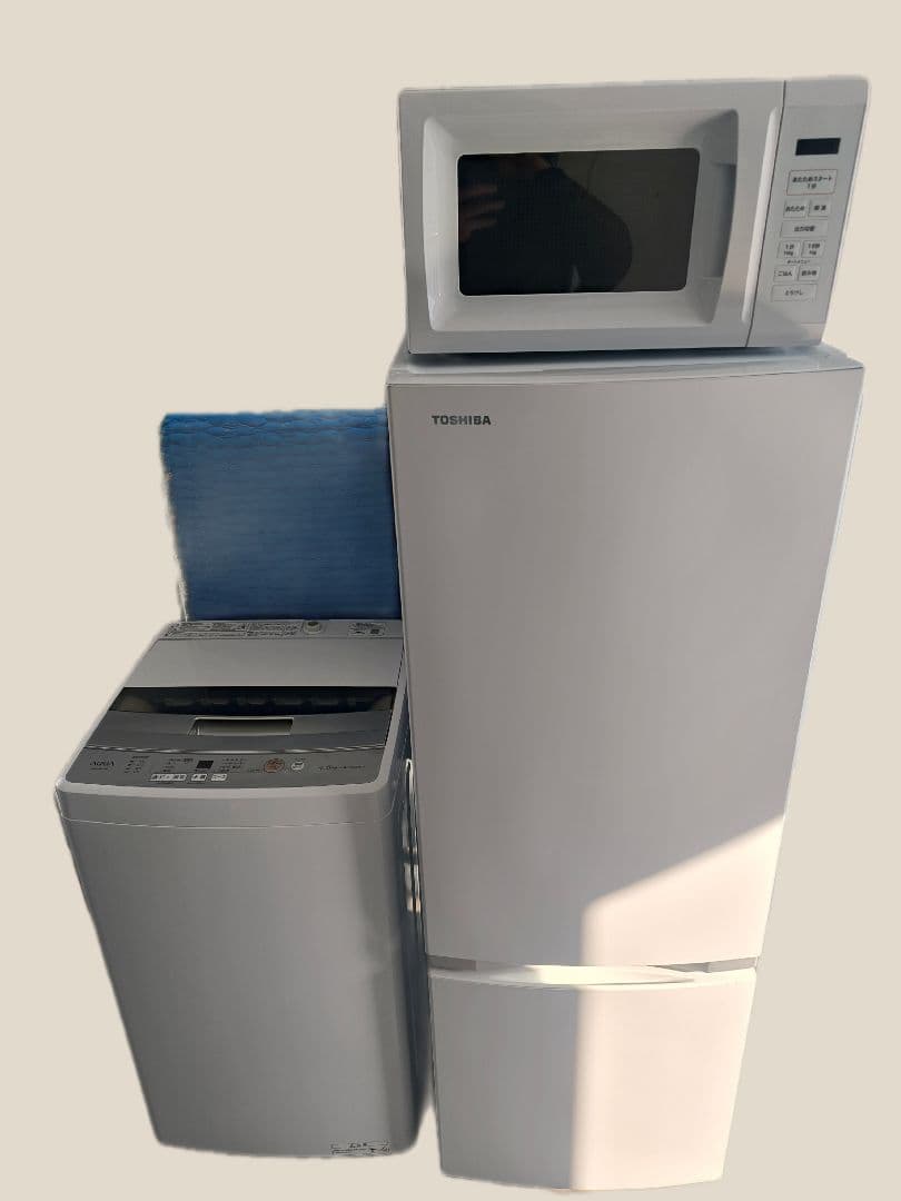 TOSHIBA 冷蔵庫・洗濯機・電子レンジセット