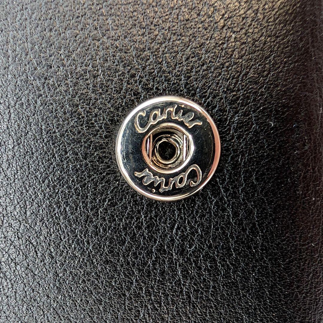 極美品✨カルティエ　マストドゥカルティエ　6連キーケース　レザー　ブラック　黒