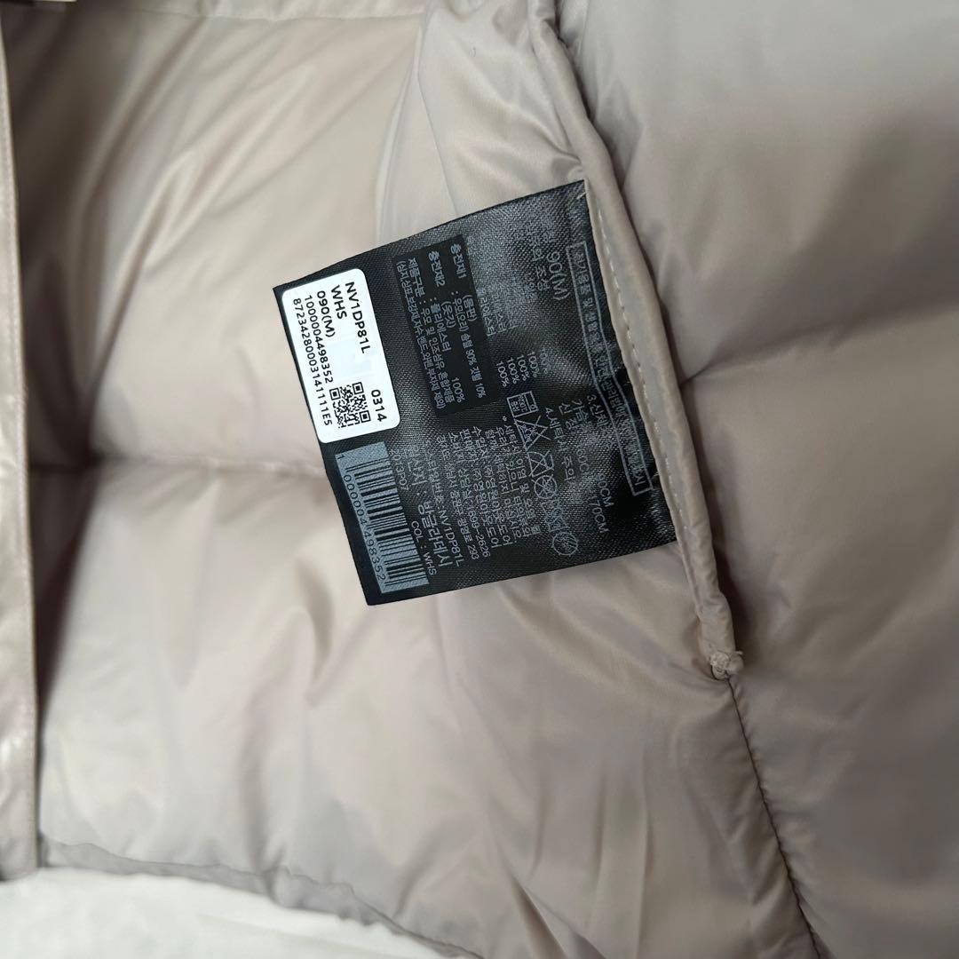 ノースフェイス　ベスト　ショート　ホワイトレーベル　ダウン