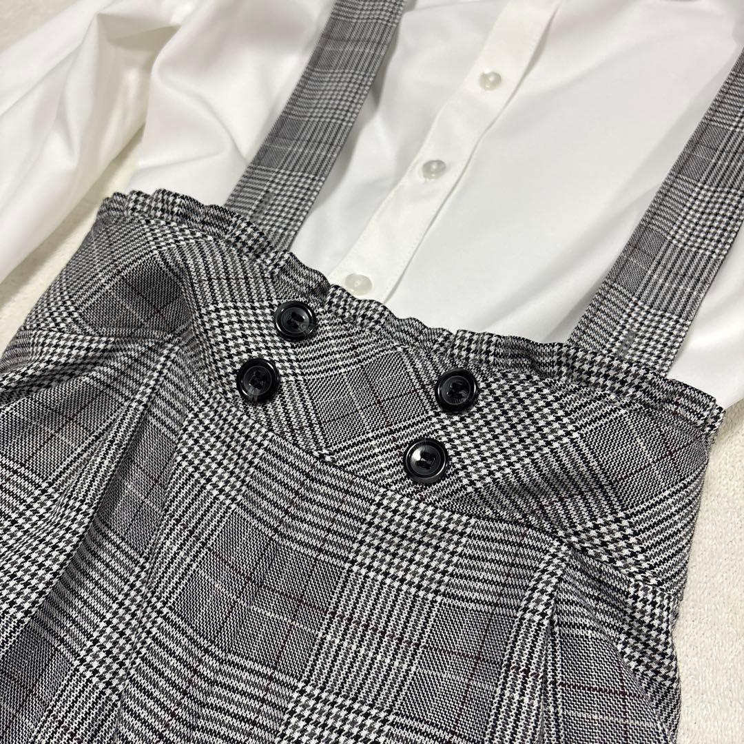 waltz by BEAMS 紺ブレザー・チェックパンツスーツ キッズ 女の子