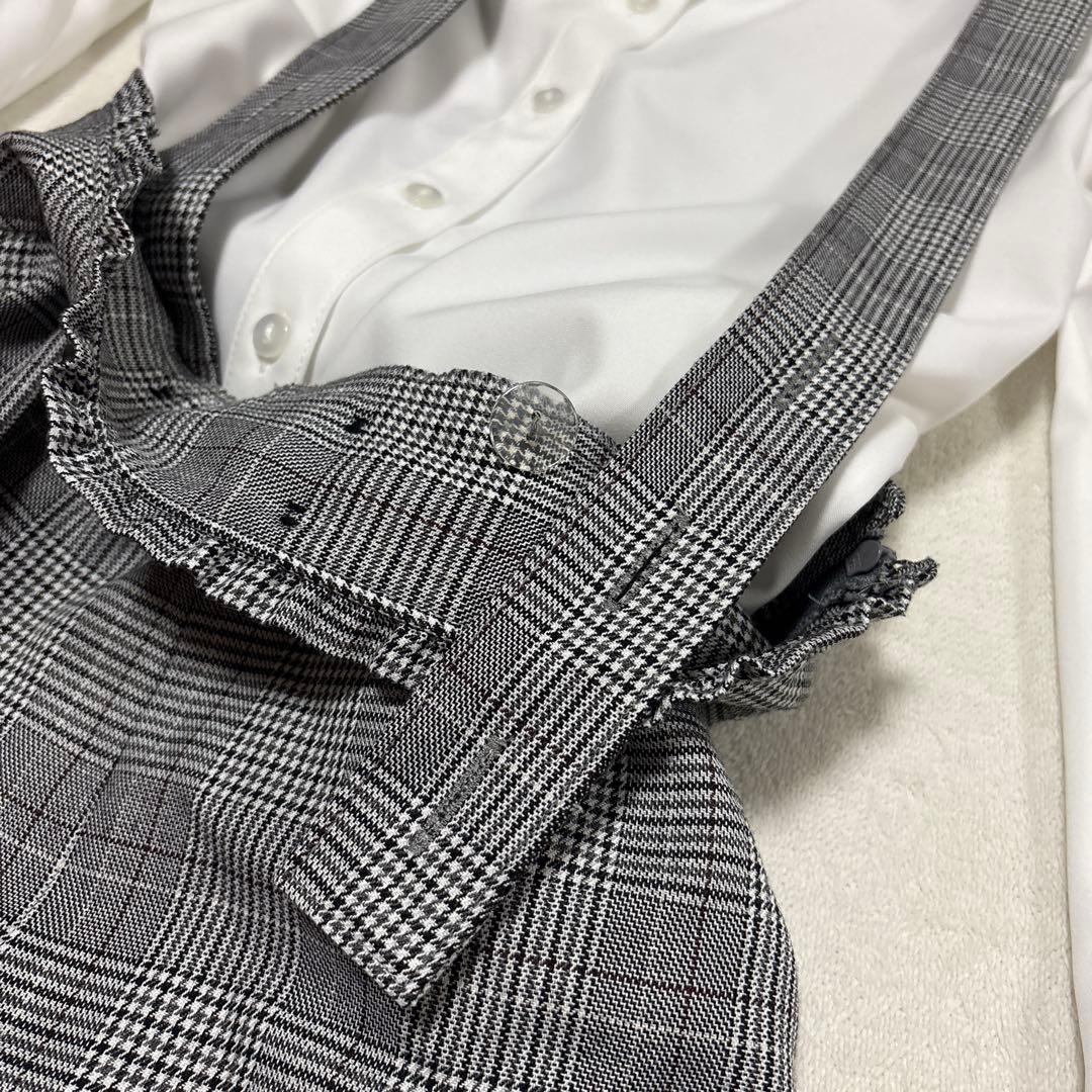 waltz by BEAMS 紺ブレザー・チェックパンツスーツ キッズ 女の子