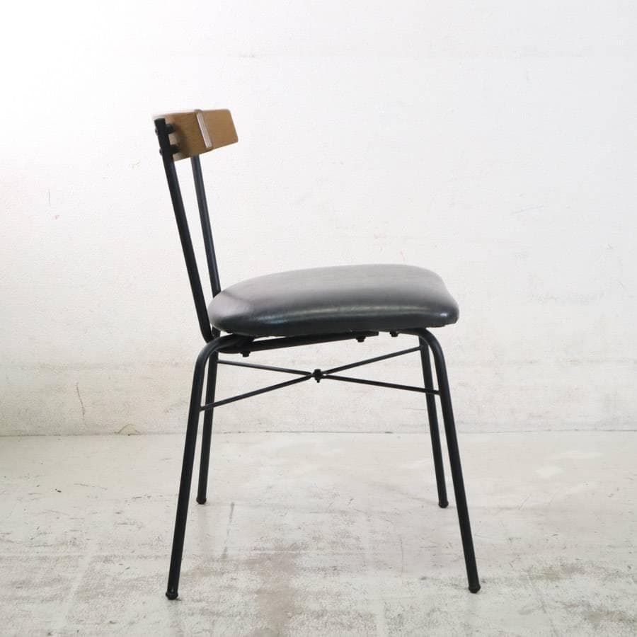 ジャーナルスタンダードファニチャー サンク チェア オーク アイアン PVC