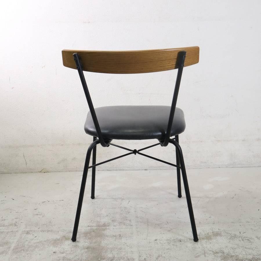 ジャーナルスタンダードファニチャー サンク チェア オーク アイアン PVC