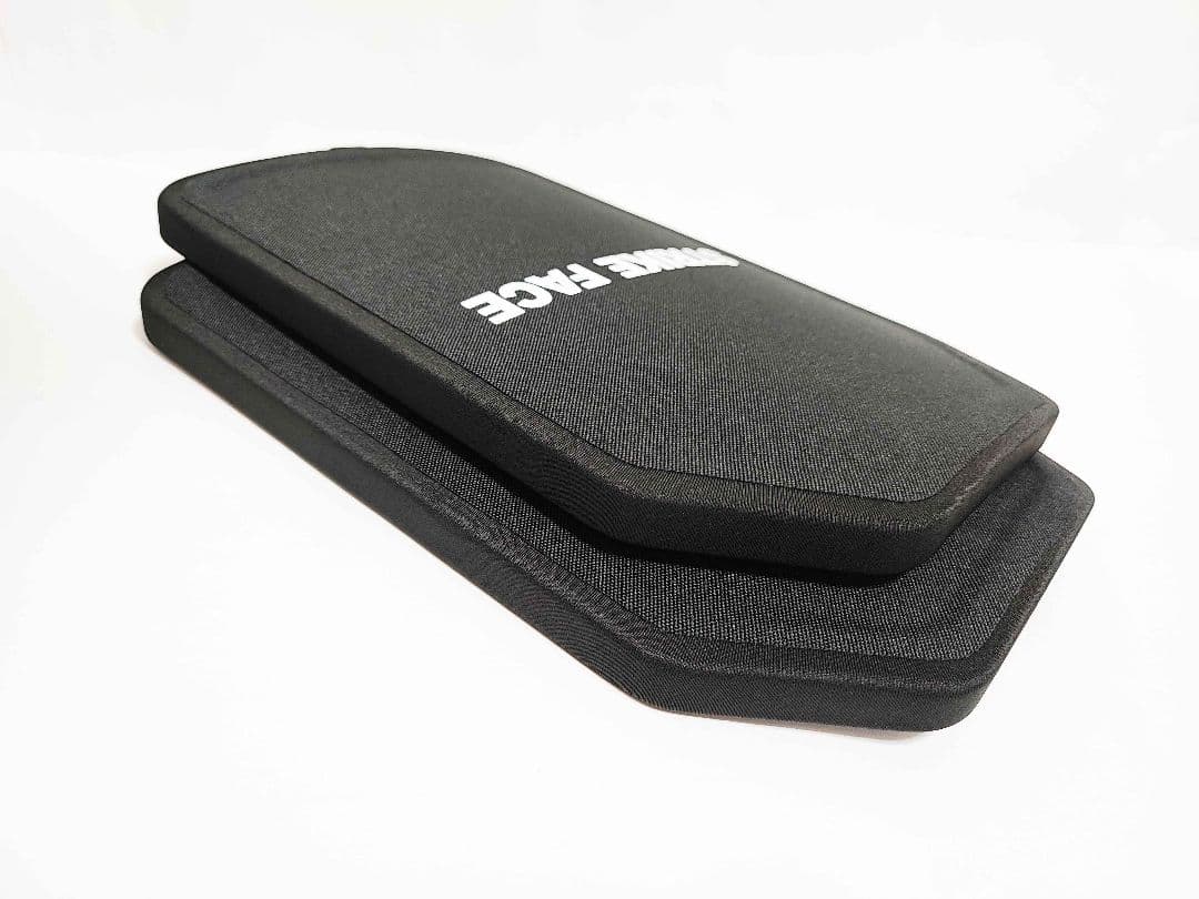 NIJ III レベル３ 防弾プレート Sサイズ ２枚 セット PE製