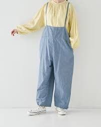 UpcycleLino ダンガリーサロペット nest Robe