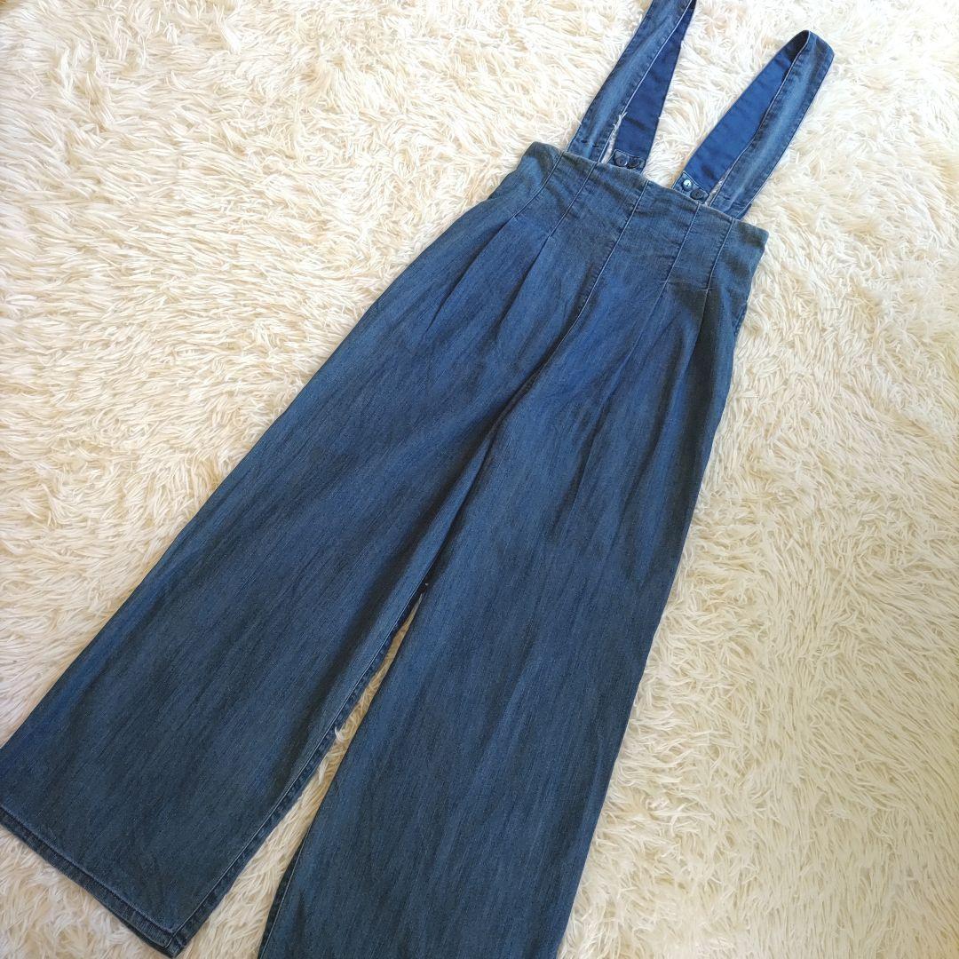 JENNE﻿ ジェンヌ 2wayハイウエストリラックスデニムパンツ