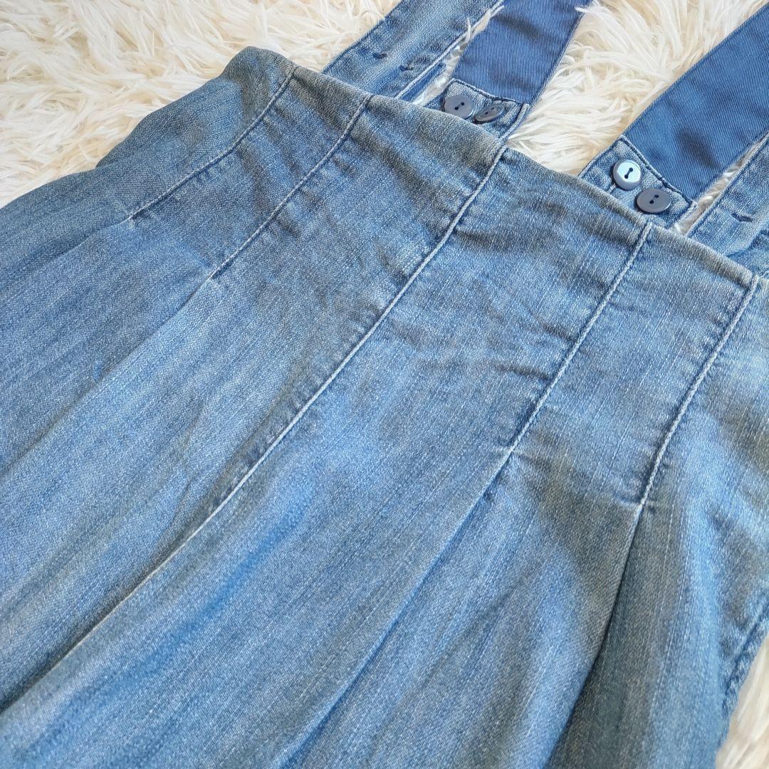 JENNE﻿ ジェンヌ 2wayハイウエストリラックスデニムパンツ