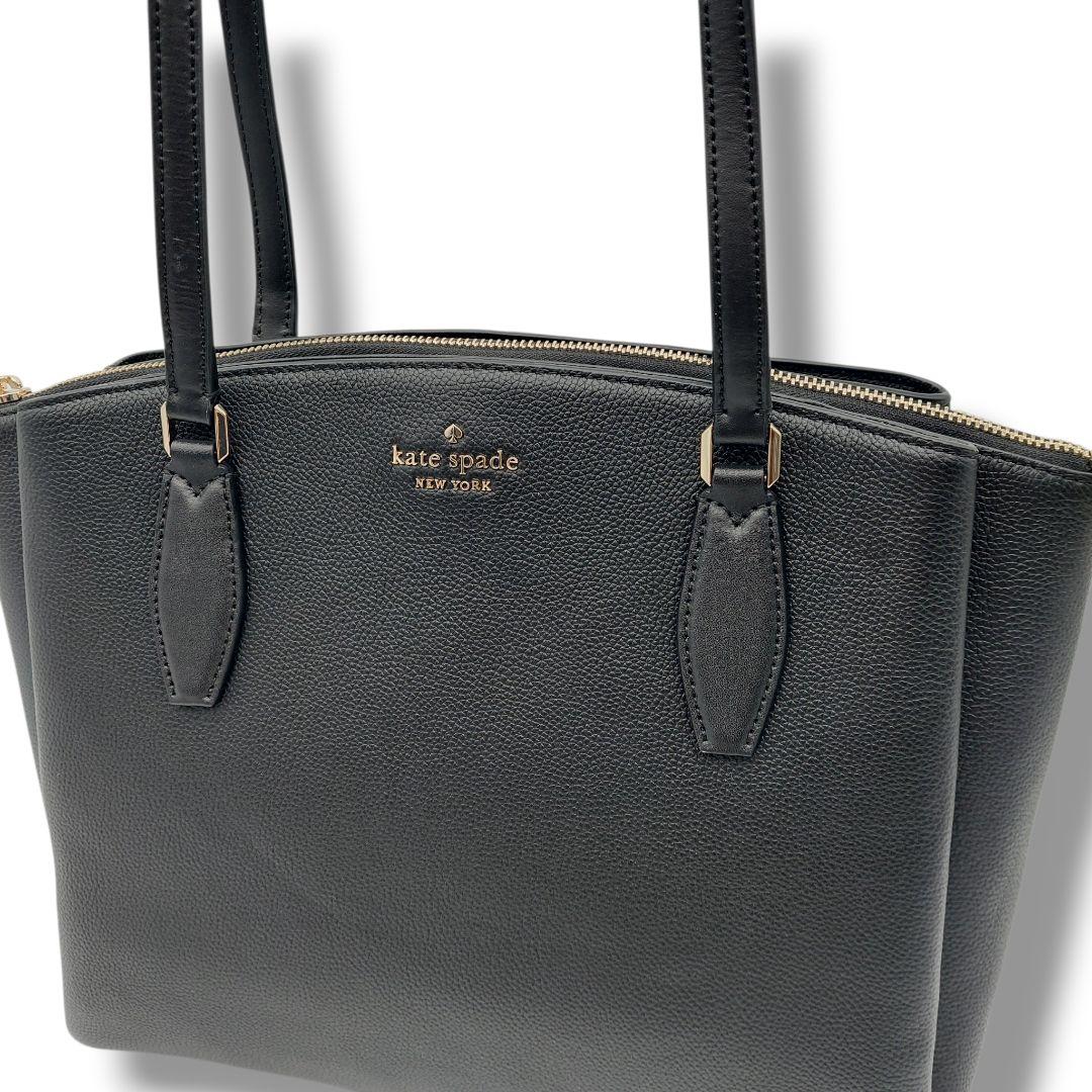 【極美品】kate spade トートバッグ　レザー　肩掛　A4 通勤　通勤