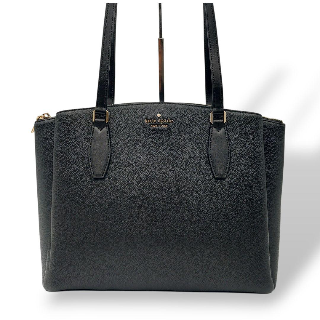 【極美品】kate spade トートバッグ　レザー　肩掛　A4 通勤　通勤