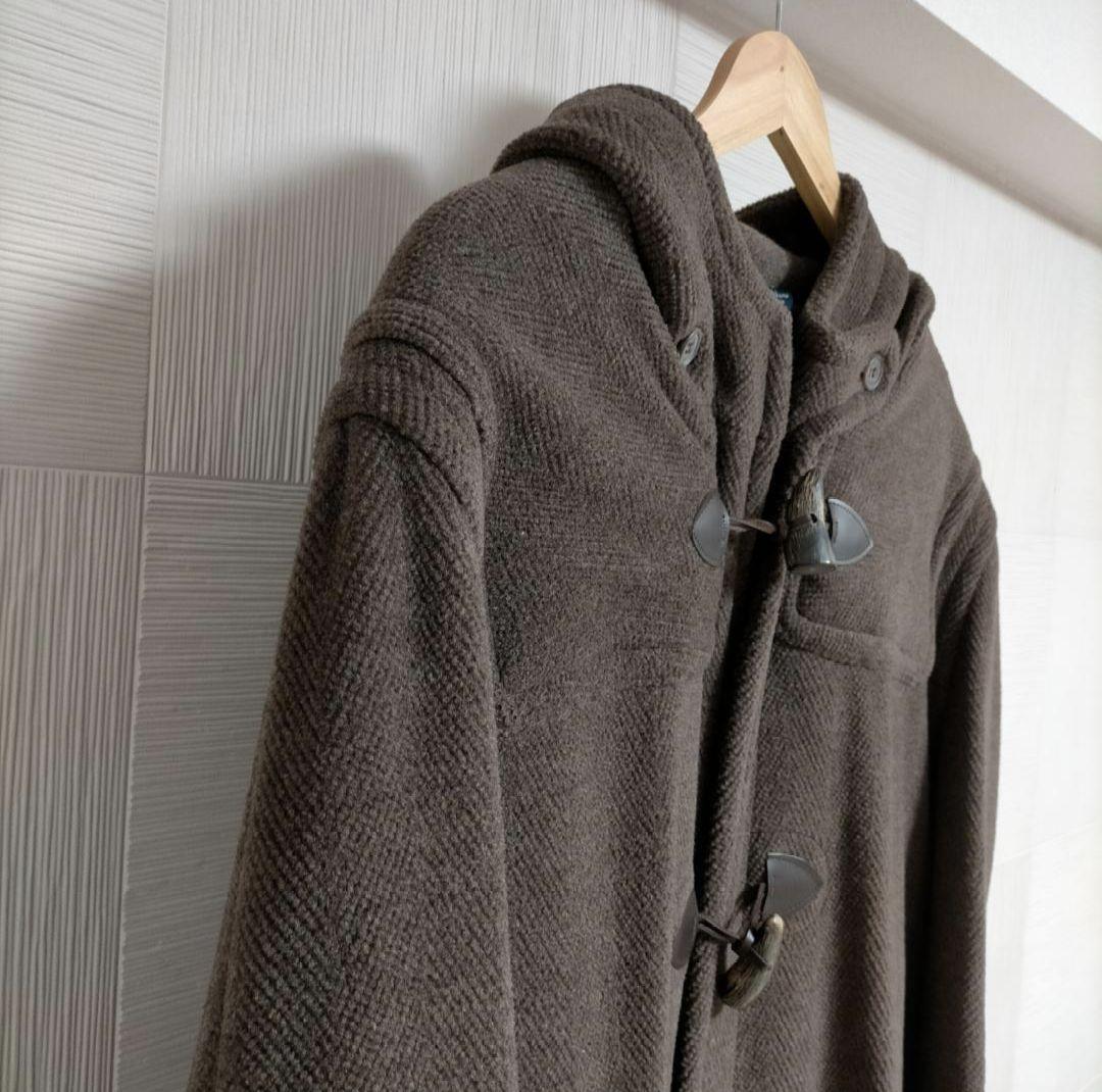 英国製 ブルックスブラザーズ　ダッフルコート ヘリンボーン