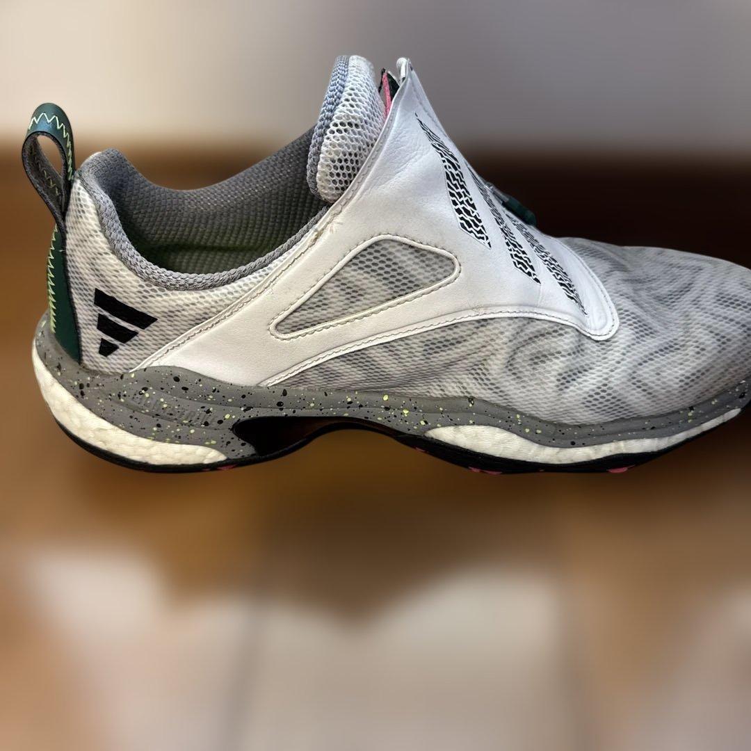 adidas コードカオスBOAホワイト／カレッジグリーン