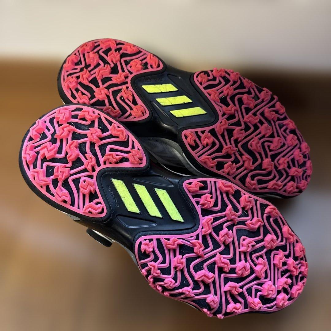 adidas コードカオスBOAホワイト／カレッジグリーン