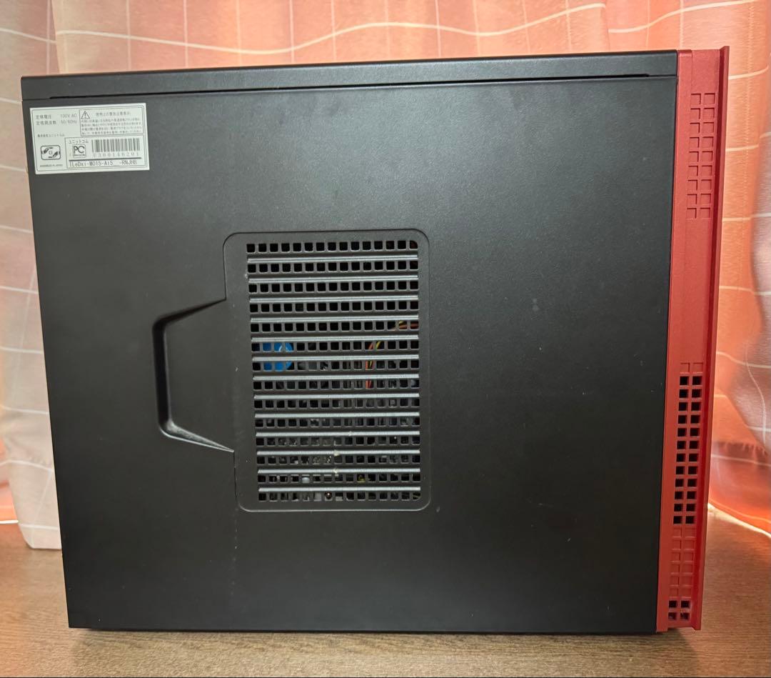 【HDDなし・動作未確認】ゲーミングデスクトップPC GTX1060 3GB搭載