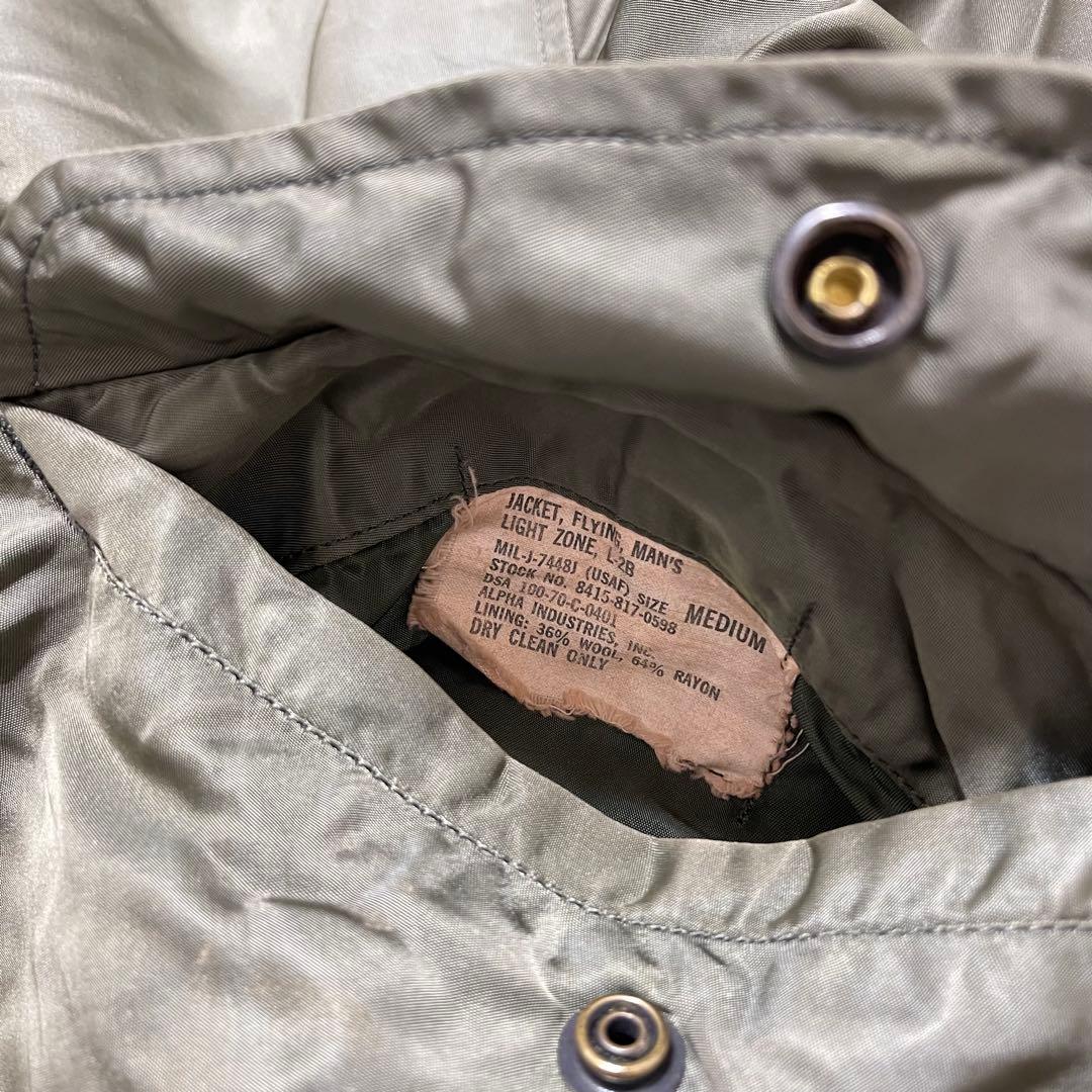 ALPHA USA製 MA-1 フライトジャケット Mサイズ