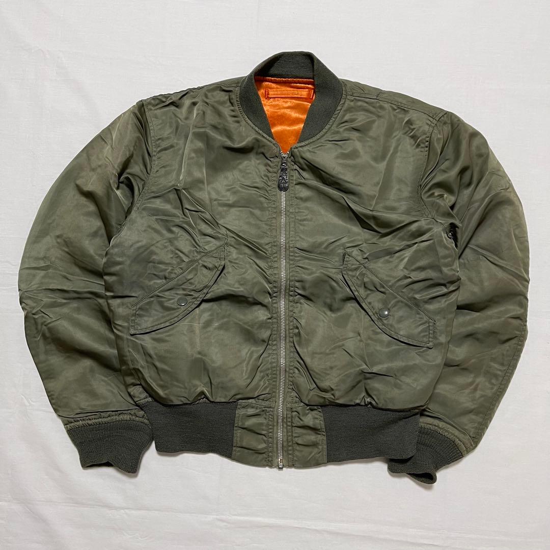 ALPHA USA製 MA-1 フライトジャケット Mサイズ