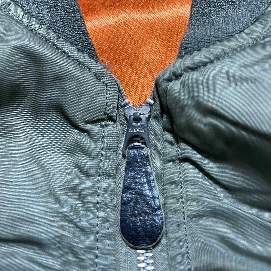 ALPHA USA製 MA-1 フライトジャケット Mサイズ