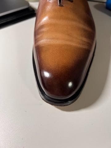 Berlutiアレッサンドロ ガレ ブラウン ドレスシューズ