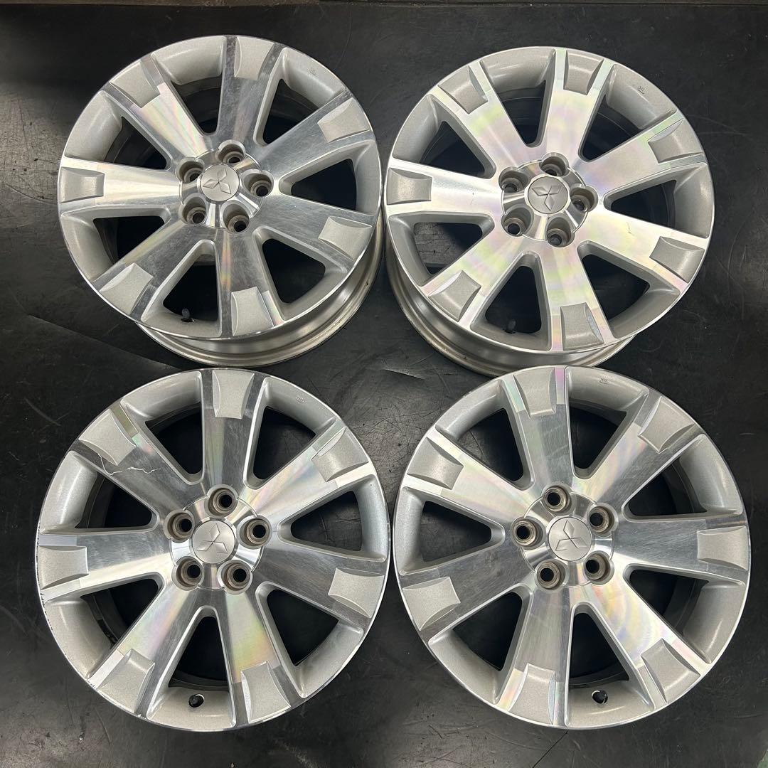 中古アルミ18Ｘ7.0　デリカＤ5純正　18Ｘ7.0　4本セット　アウトランダー