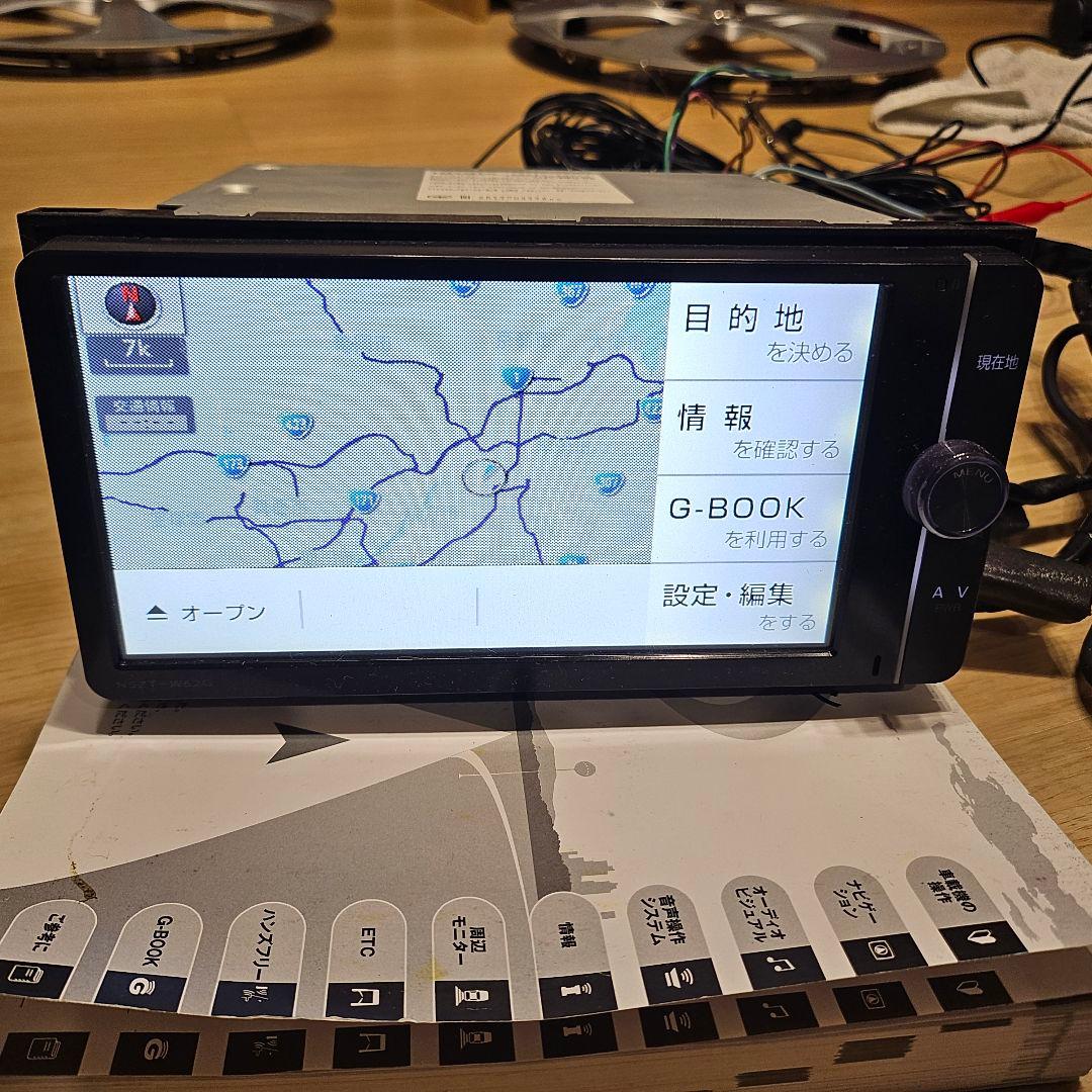 トヨタ 純正SDナビ NSZT-W62G 2018年 Blutooth DVD