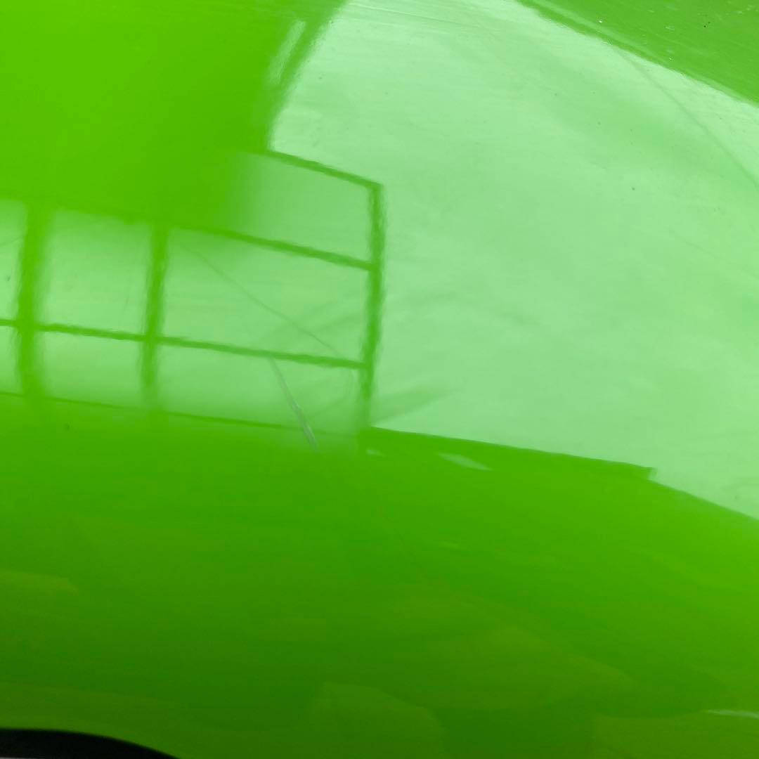 Kawasaki タンク グリーン ホワイトストライプ　250TR キャブ