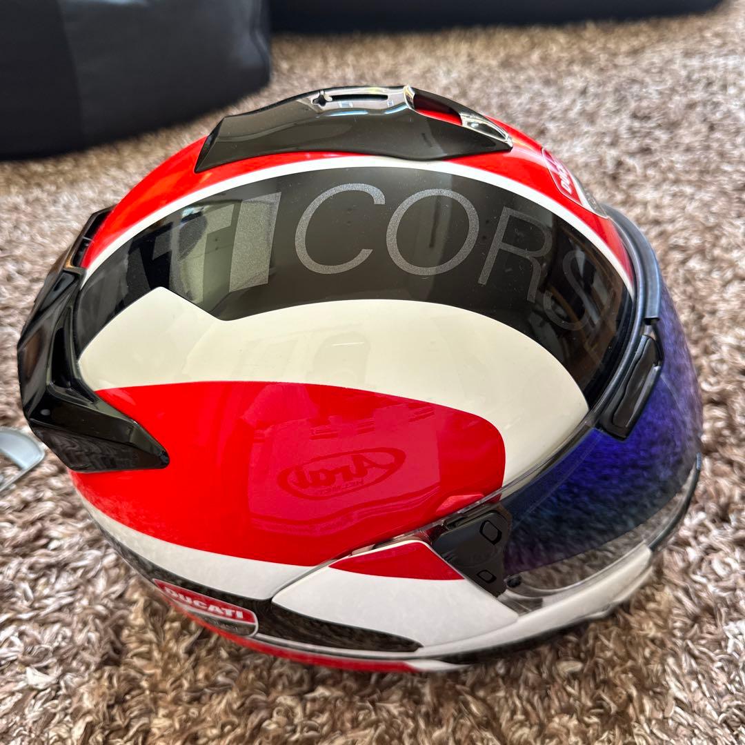 DUCATI CORSE Arai VECTOR Xフルフェイスヘルメット