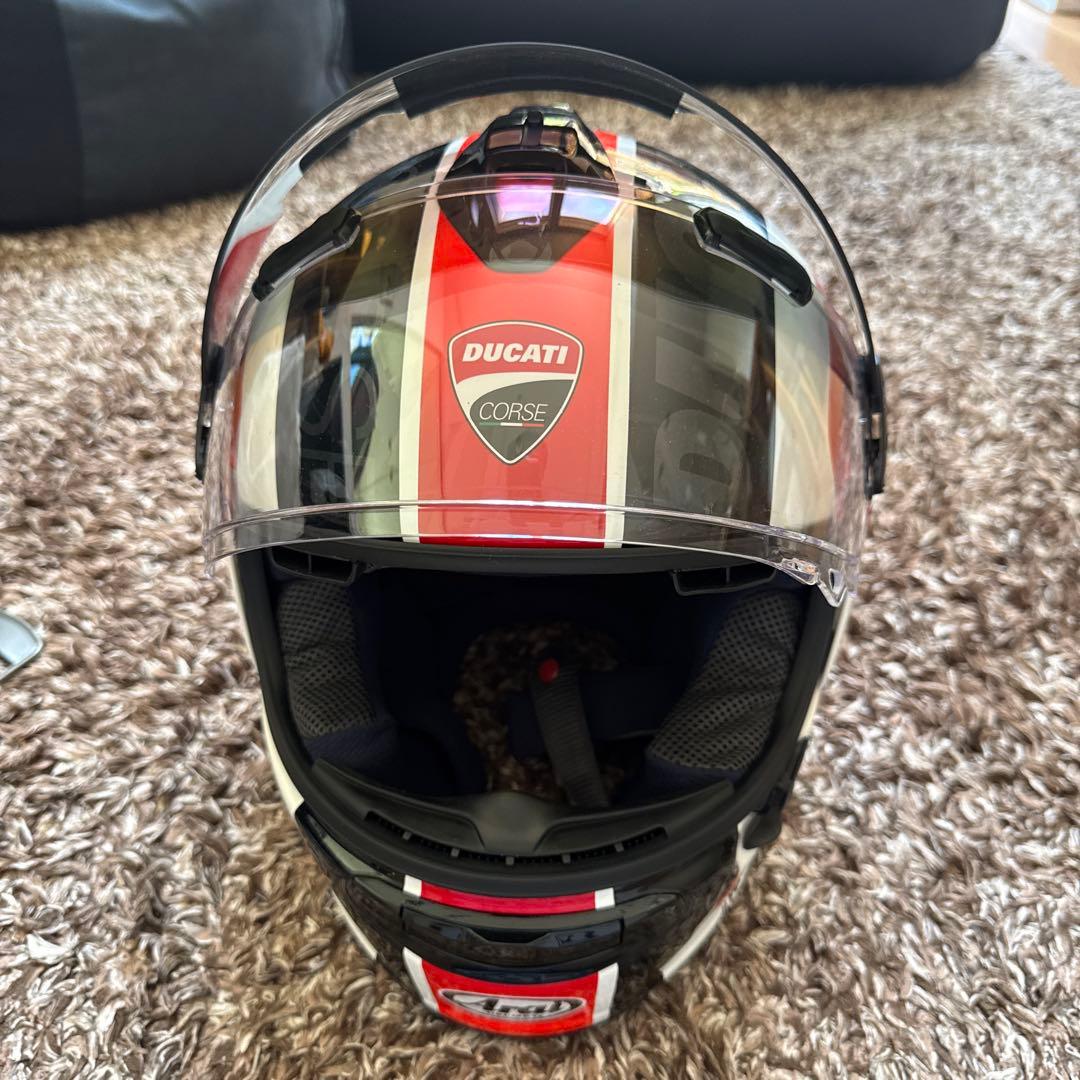 DUCATI CORSE Arai VECTOR Xフルフェイスヘルメット