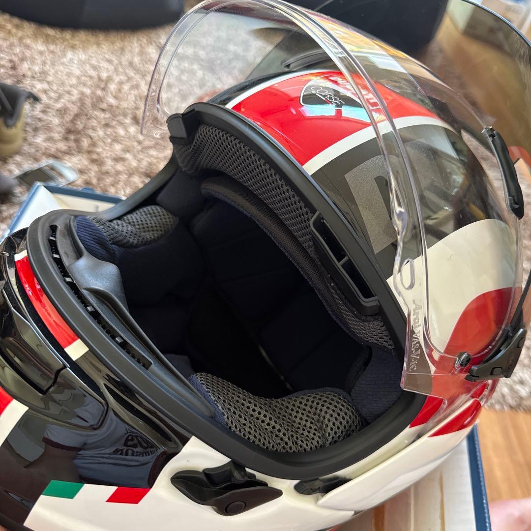 DUCATI CORSE Arai VECTOR Xフルフェイスヘルメット