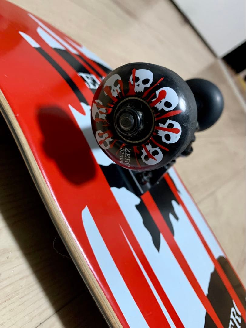ZERO スカルデザイン スケートボード