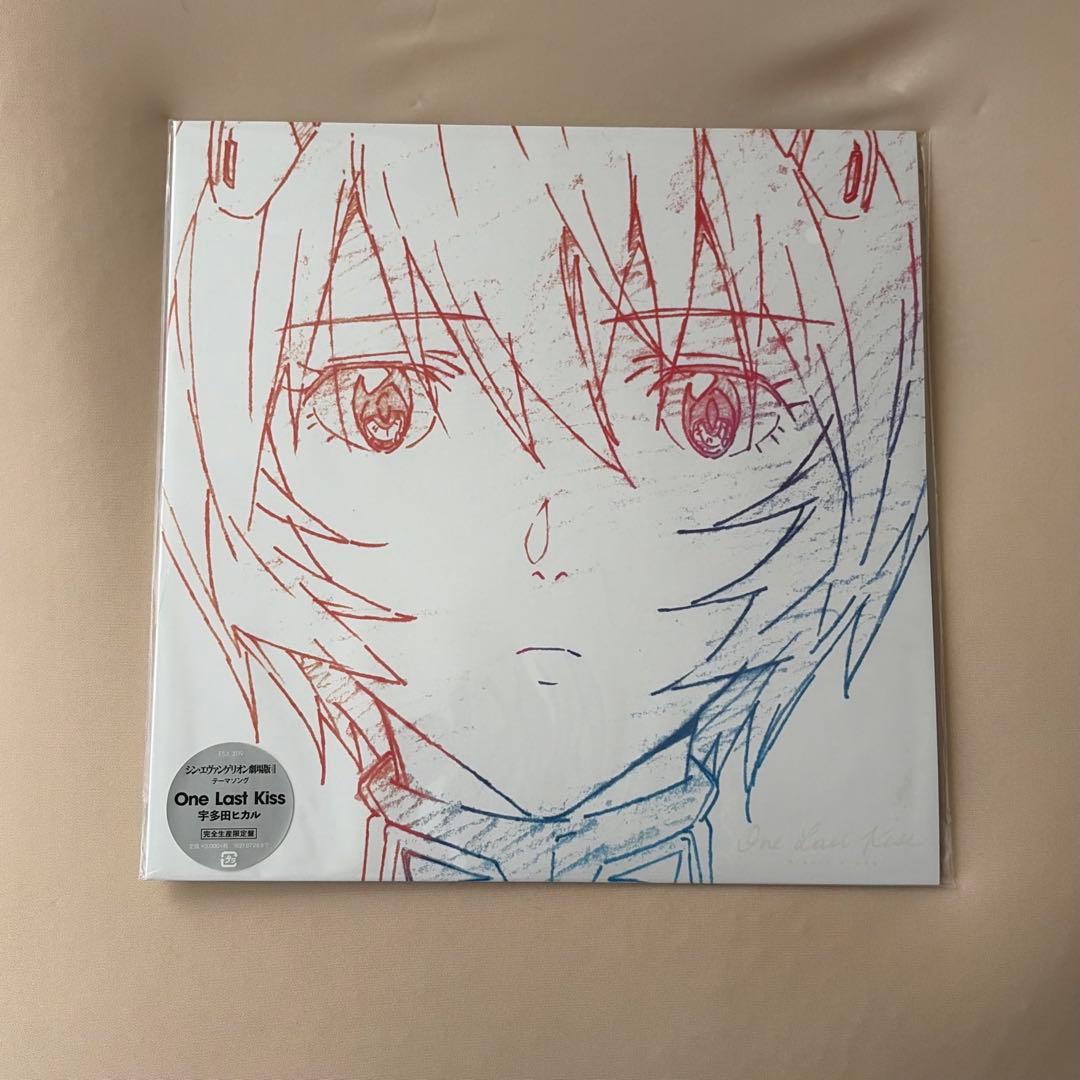 宇多田ヒカル One Last Kiss 綾波レイ ジャケット　レコード