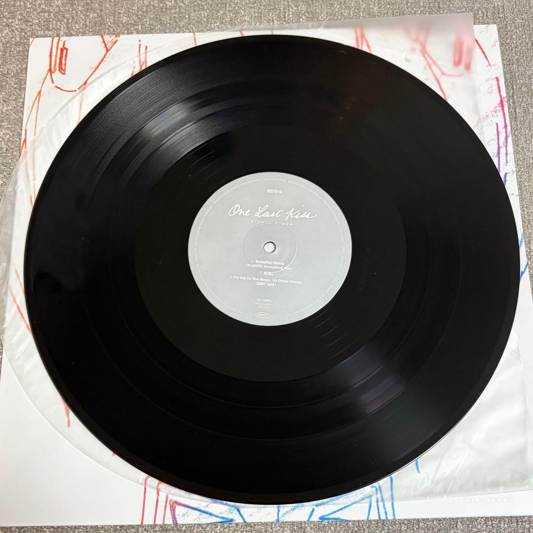 宇多田ヒカル One Last Kiss 綾波レイ ジャケット　レコード