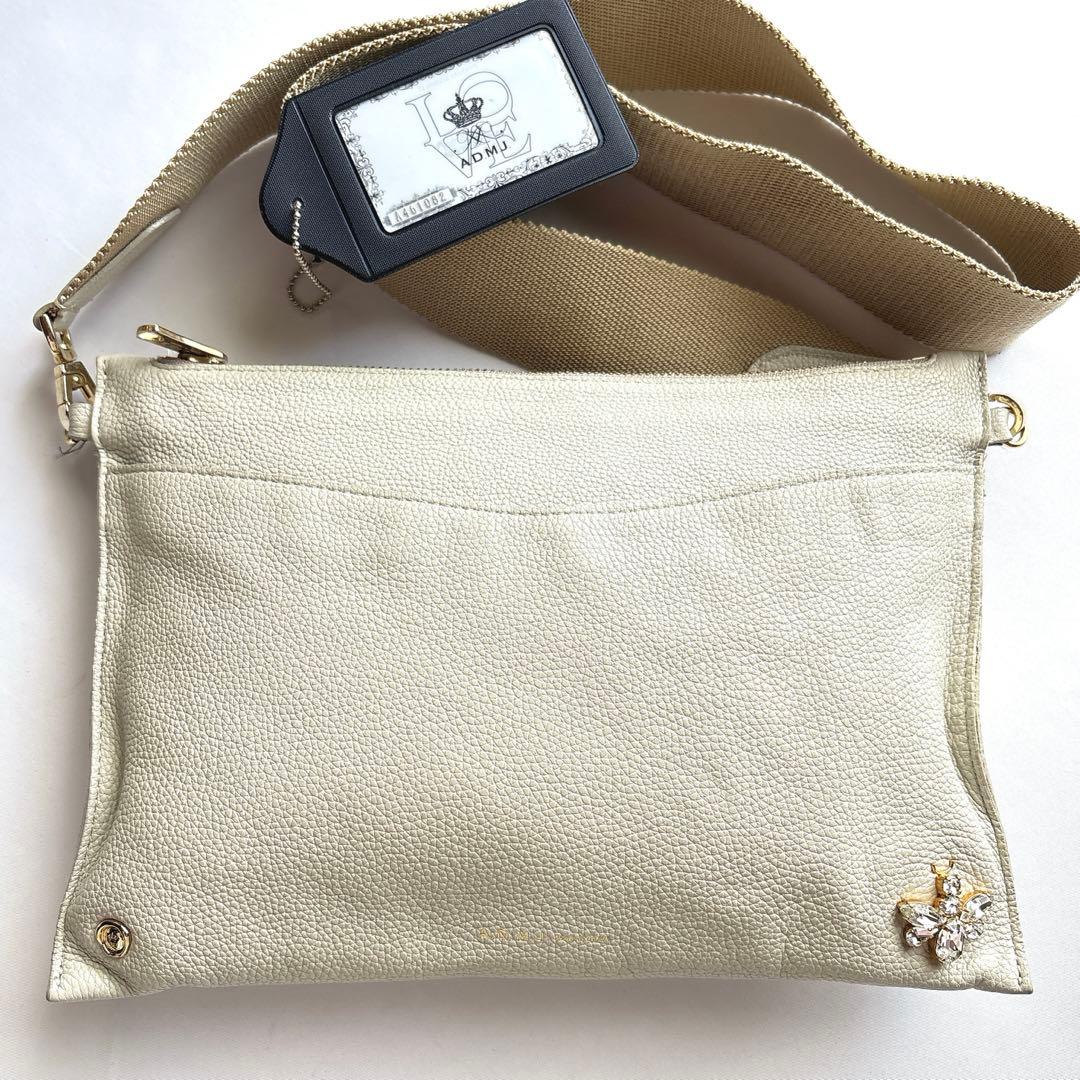 ADMJ THE BEE スワロフスキークリスタル製クマンバチショルダーバッグ