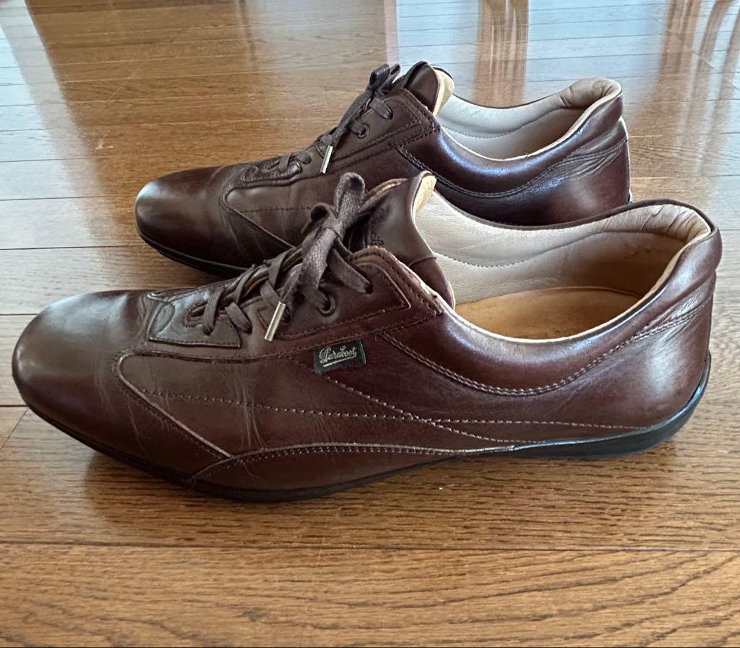 パラブーツ　Paraboot ブラウン レザー カジュアルシューズ
