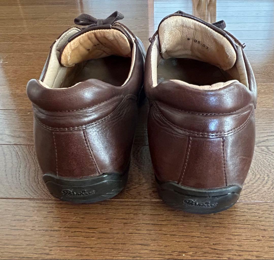 パラブーツ　Paraboot ブラウン レザー カジュアルシューズ