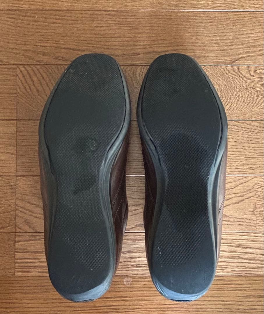 パラブーツ　Paraboot ブラウン レザー カジュアルシューズ