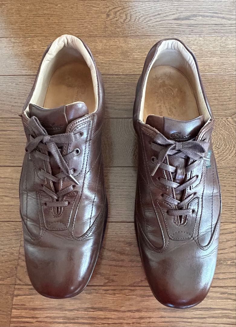 パラブーツ　Paraboot ブラウン レザー カジュアルシューズ