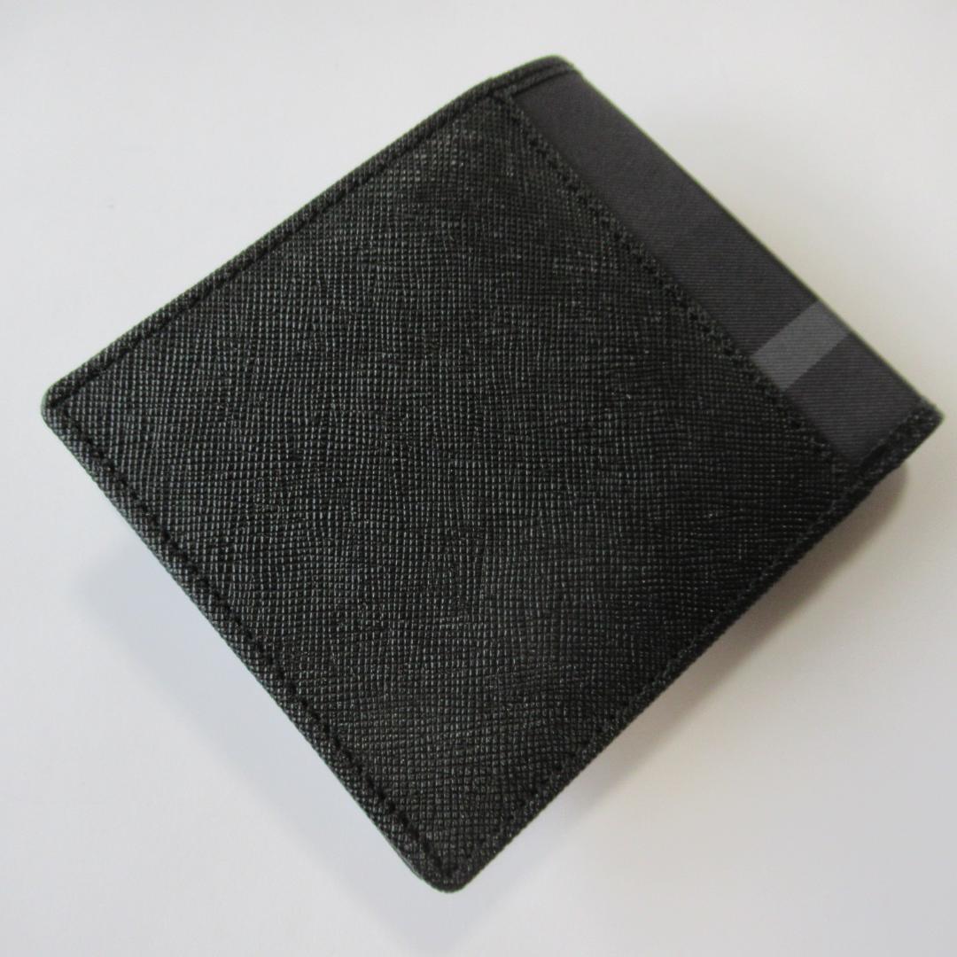 ブラックレーベルクレストブリッジ新品ブラック ウォレット 1/2