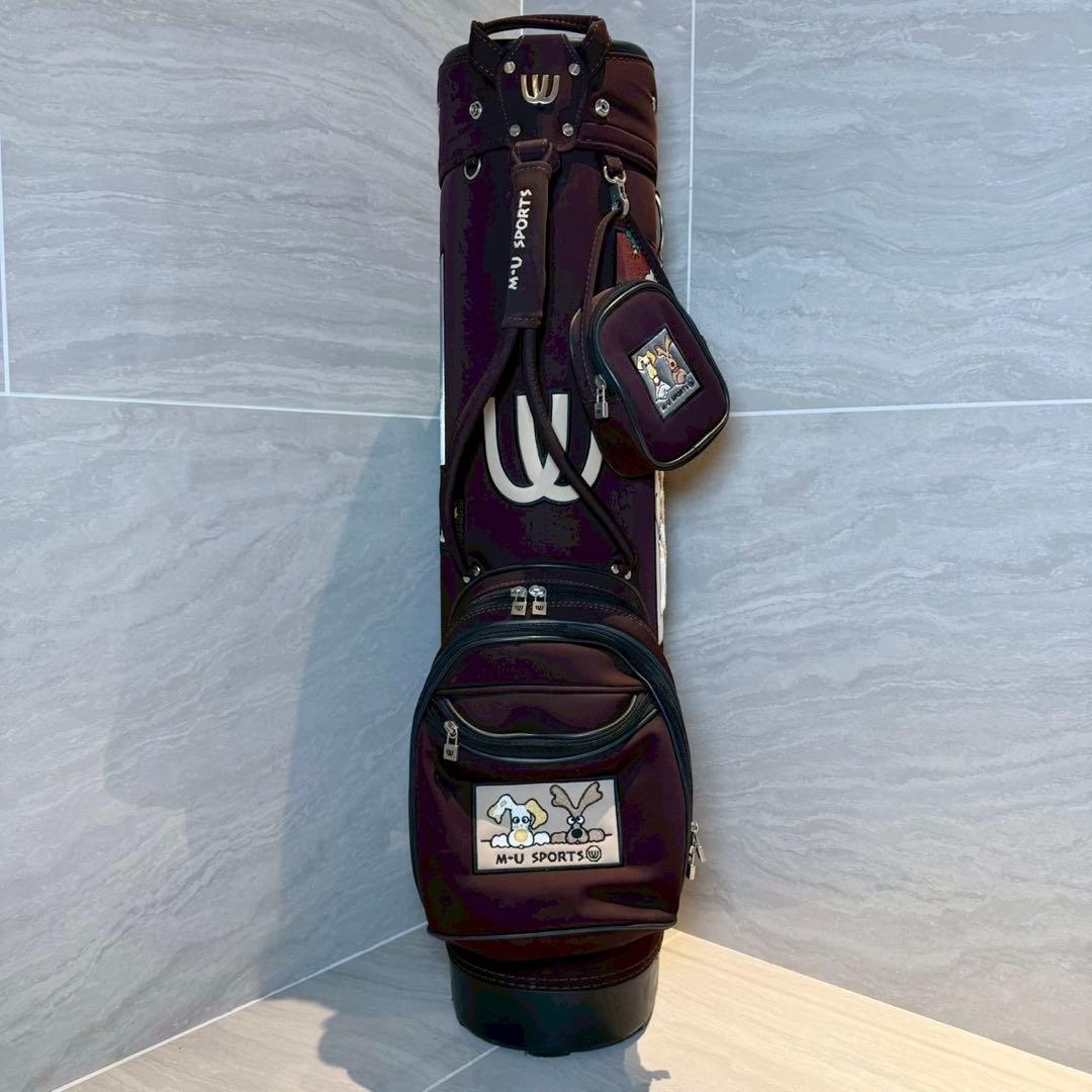 M・Uスポーツ ミエコ ウエサコ　キャディバッグ　キャスター付き