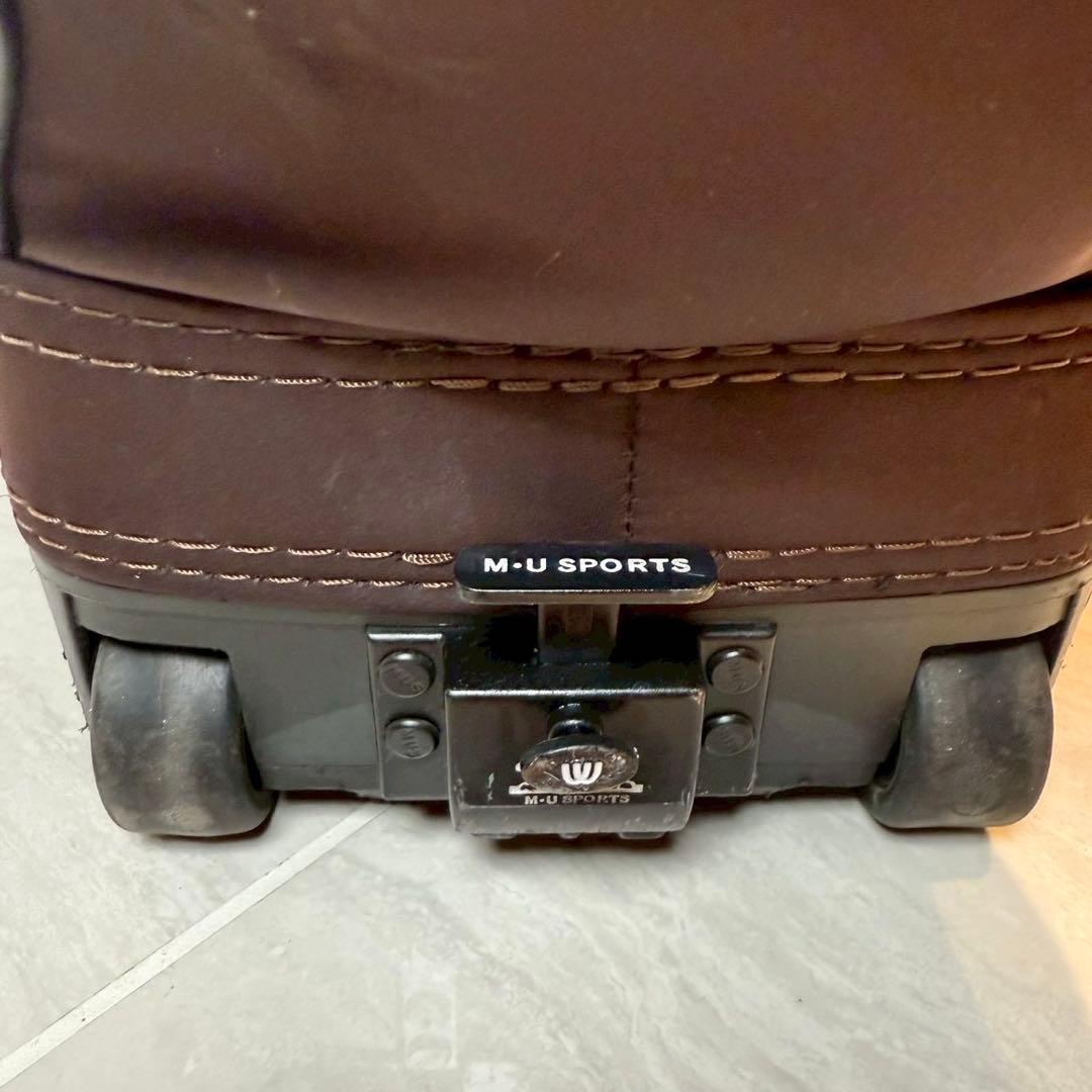 M・Uスポーツ ミエコ ウエサコ　キャディバッグ　キャスター付き