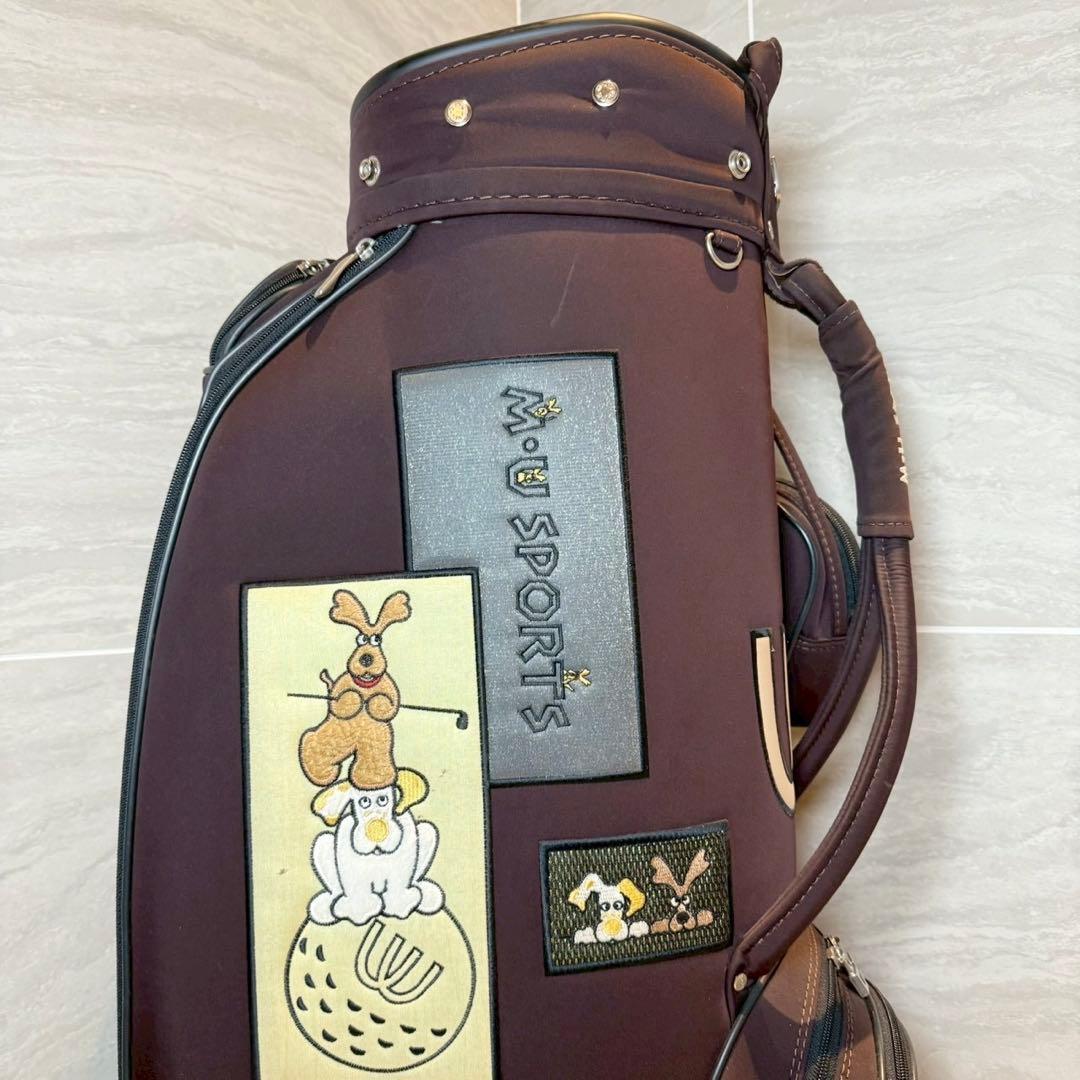 M・Uスポーツ ミエコ ウエサコ　キャディバッグ　キャスター付き