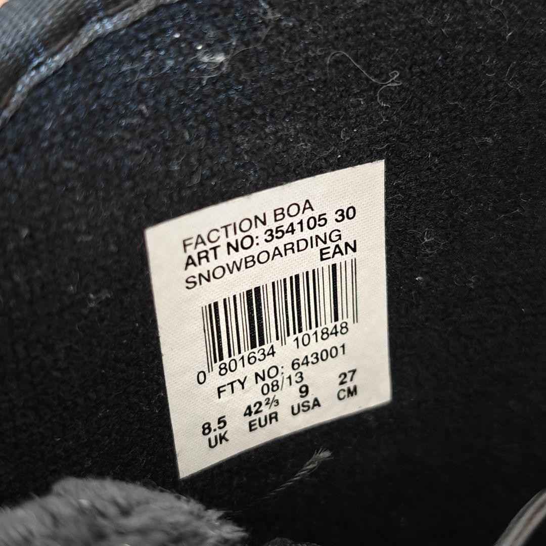 Salomon スノーボードブーツ FACTION BOA 27cm