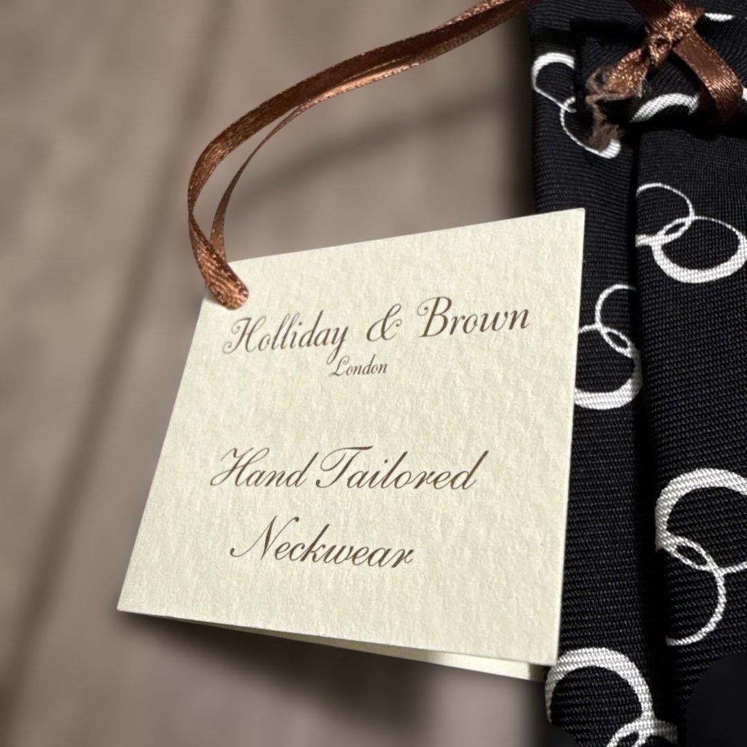 ホリデーアンドブラウン ネクタイ ブラック 新品未使用