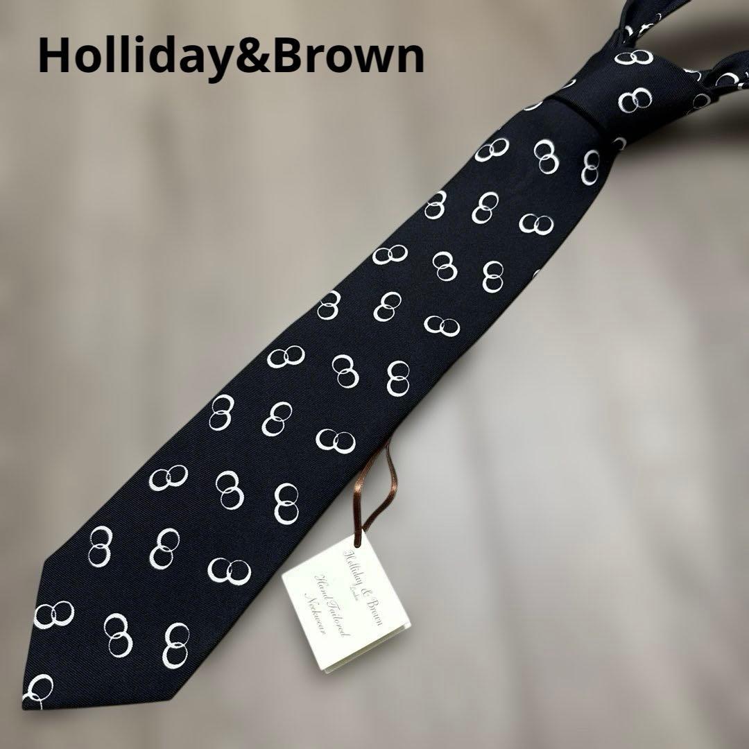 ホリデーアンドブラウン ネクタイ ブラック 新品未使用