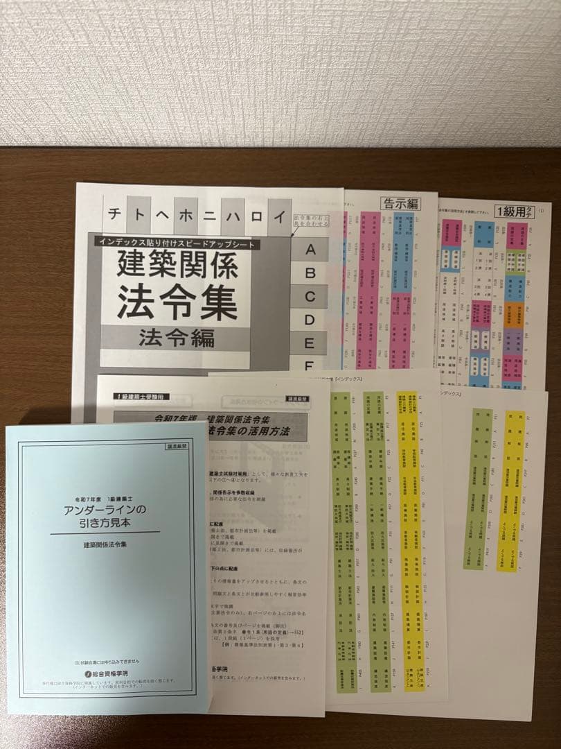 【令和7年度・完全未使用品】一級建築士 総合資格学院 2025年版 全巻セット