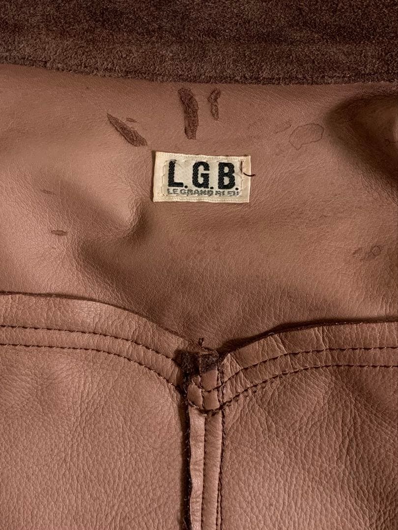 L.G.B. DEAD OR ALIVE レザーコート leather coat