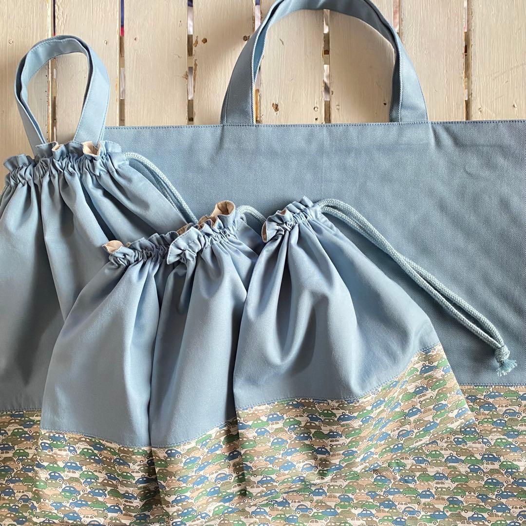 saki様☆リバティカーズ・アデラジャ×ワッペンレッスンバッグ他オーダーページ