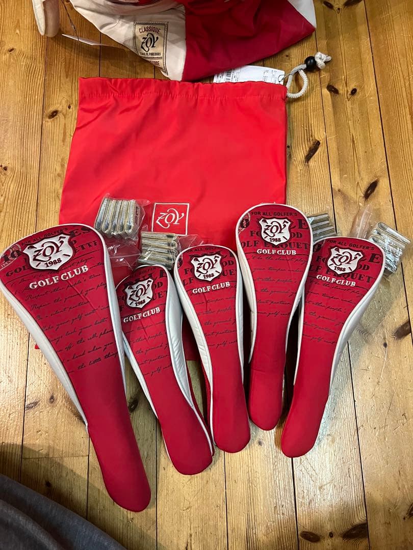 ZOYボストンバッグ ヘッドカバー5点　シューズ袋