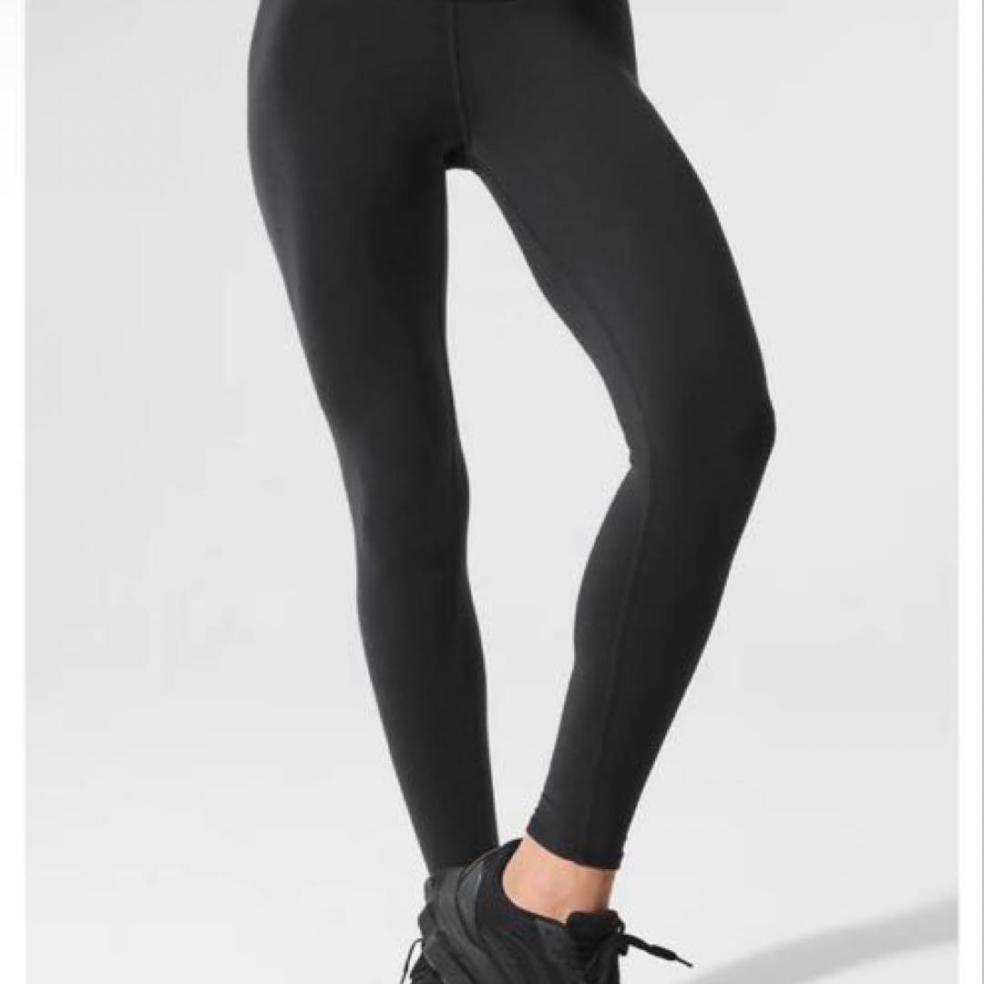 【新品未使用】alo 7/8 ハイウエスト Airbrush レギンス