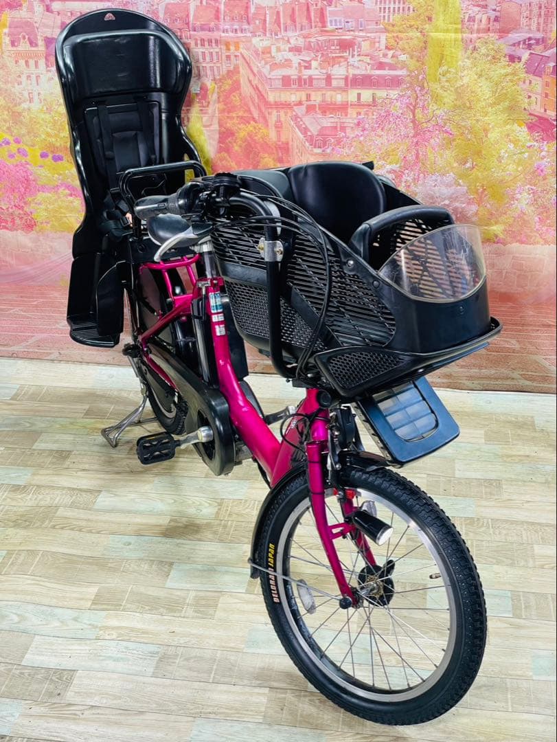 ZK3302 電動自転車 ヤマハ パスキス 子供乗せ 20インチ 送料無料