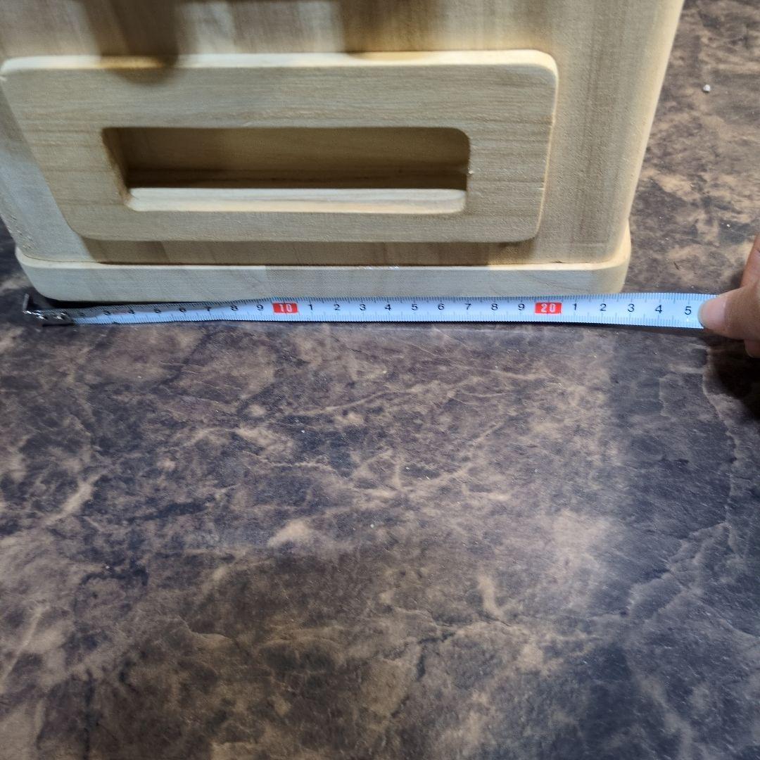 こめびつ　プッシュ式　桐