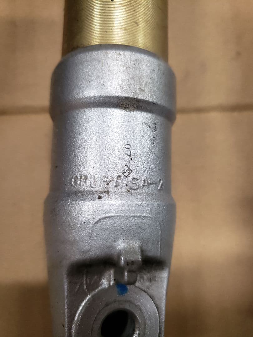 ホンダ ライブディオZX フロントサスペンション ホイールセット　AF35